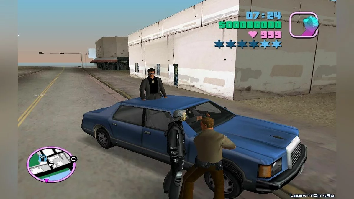 Оружие, охрана, патрули (VC) 1.4 / GTA Vice City