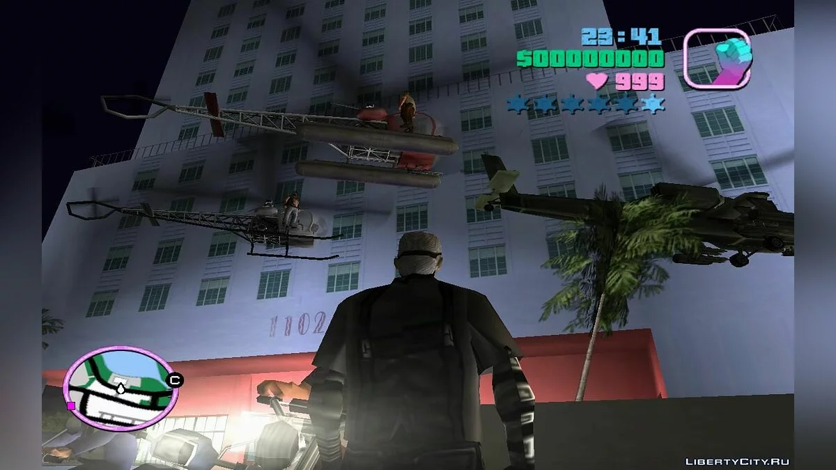 Оживлённые дороги с вертолётами и мотоциклами (VC) 7.1 / GTA Vice City