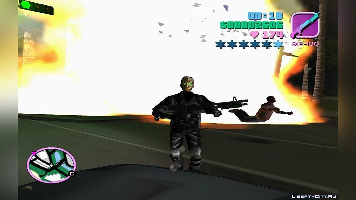 Подлая атака дронов-камикадзе (VC) 1.8 / GTA Vice City