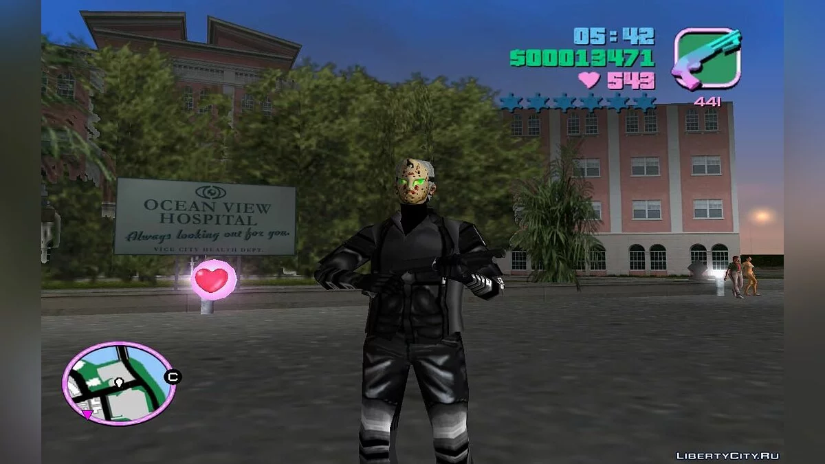 Проблемы у Томаса при выписке из больницы (VC) 1.0 / GTA Vice City