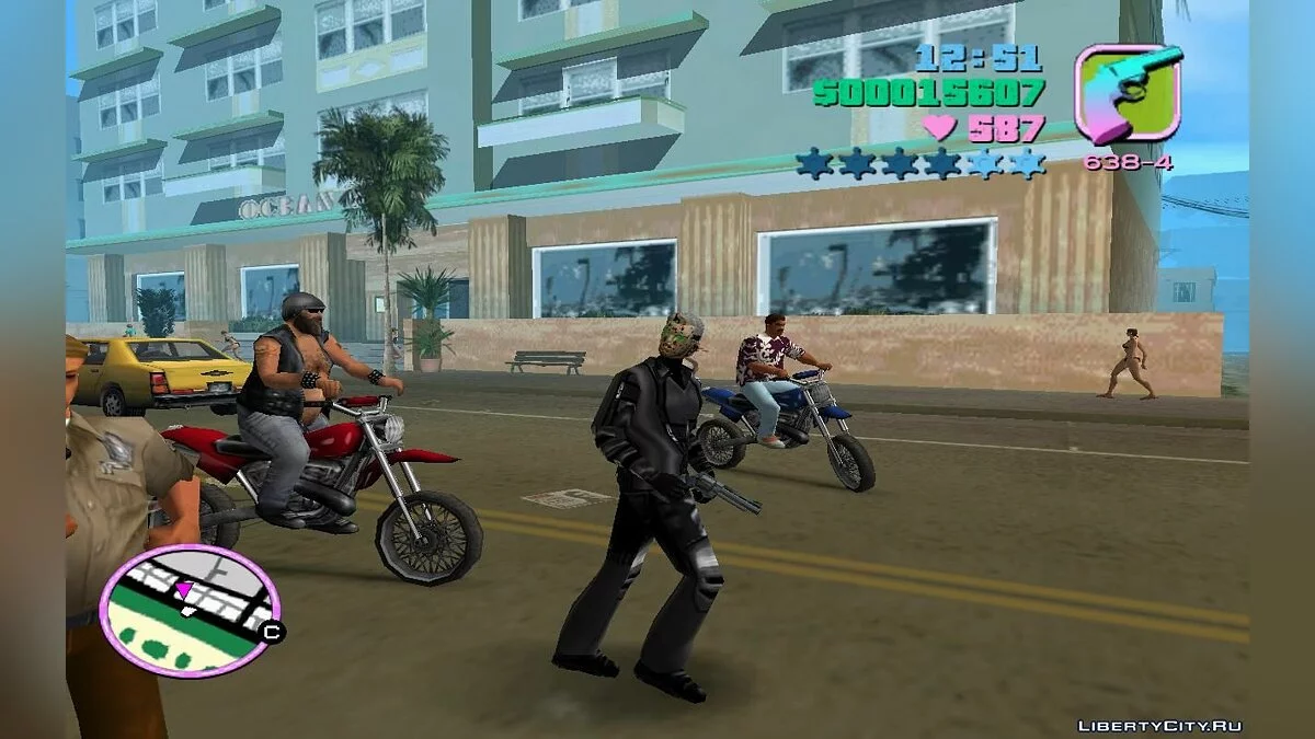 Проблемы у Томаса при выписке из больницы (VC) 1.0 / GTA Vice City