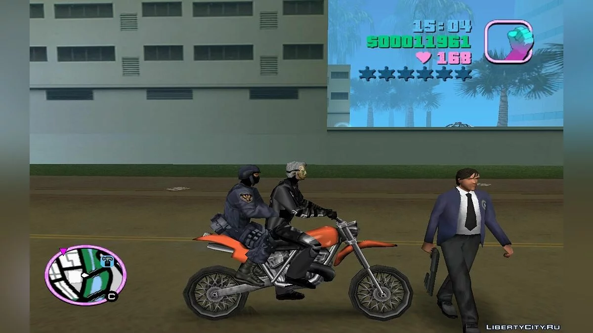 Сборник скриптов на дополнительный спавн транспорта и пешеходов (VC) 5.0 / GTA Vice City