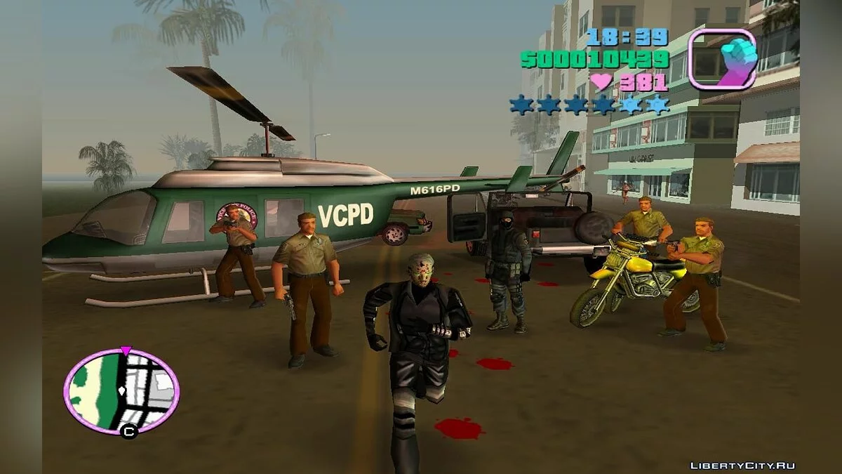 Сборник скриптов на дополнительный спавн транспорта и пешеходов (VC) 5.0 / GTA Vice City