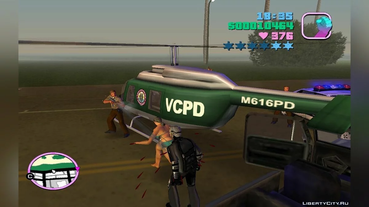 Сборник скриптов на дополнительный спавн транспорта и пешеходов (VC) 5.0 / GTA Vice City
