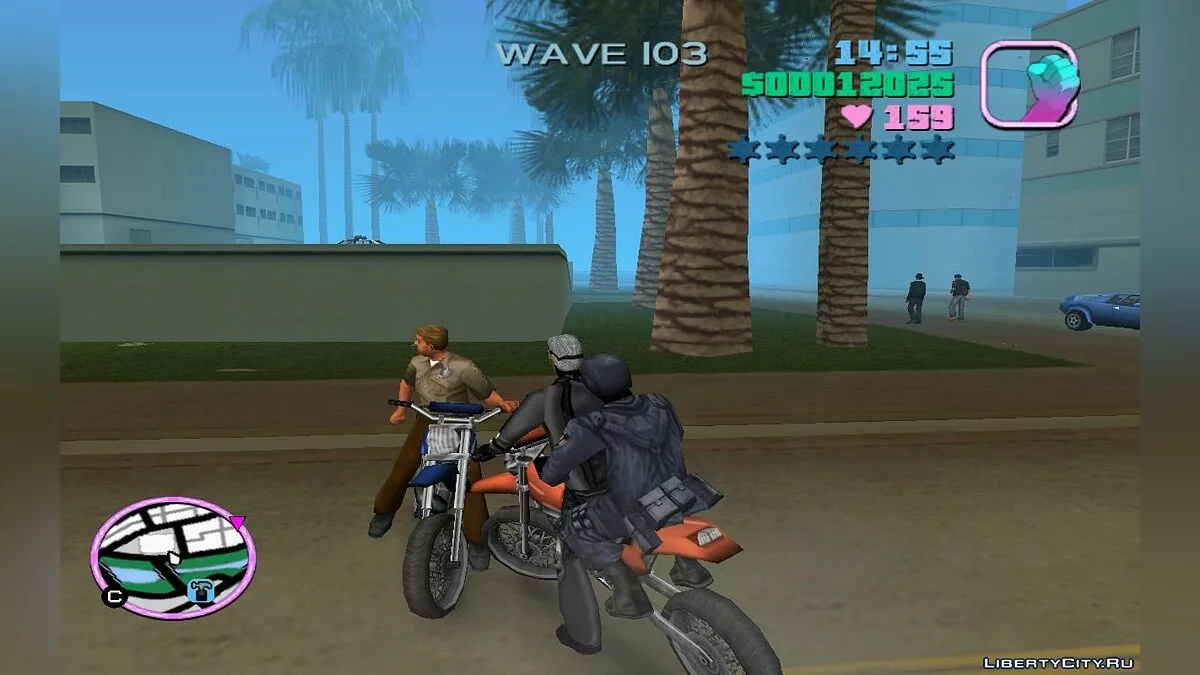 Сборник скриптов на дополнительный спавн транспорта и пешеходов (VC) 5.0 / GTA Vice City