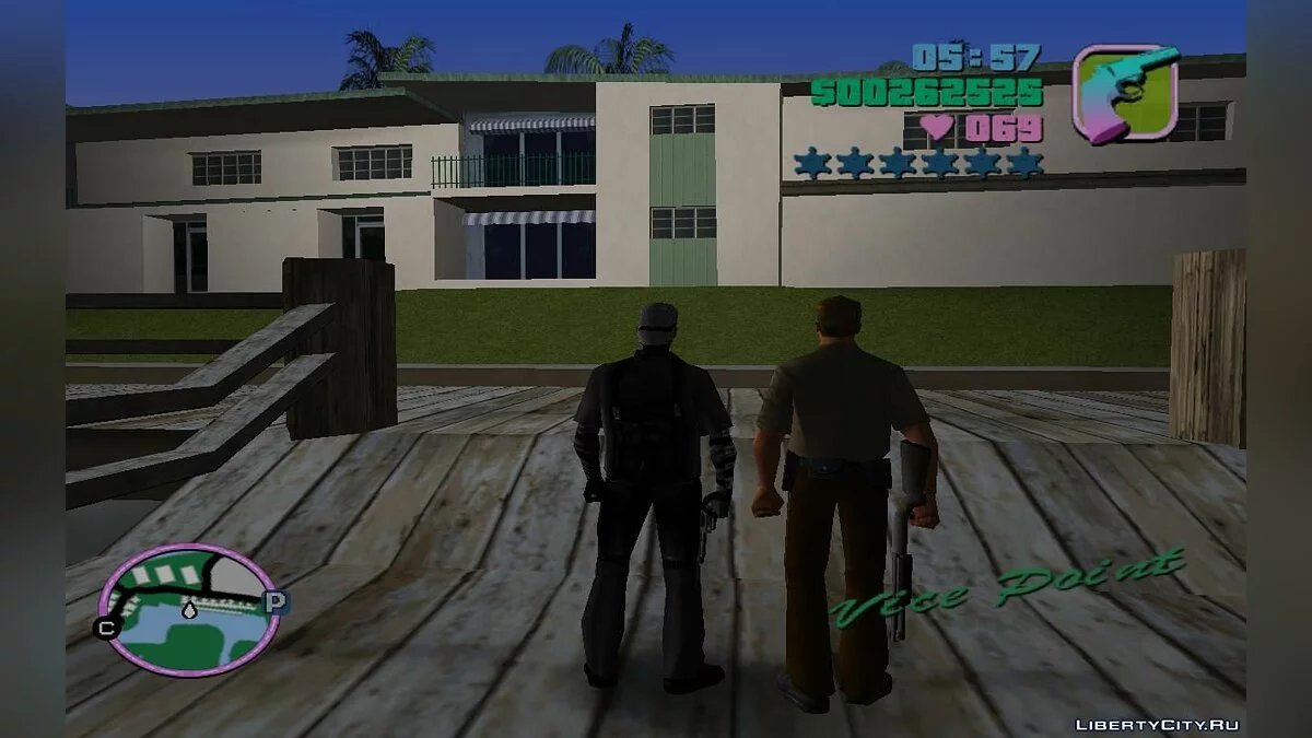 Угон бронированного катера \"Хищник\" с пристани (VC) 1.2 / GTA Vice City