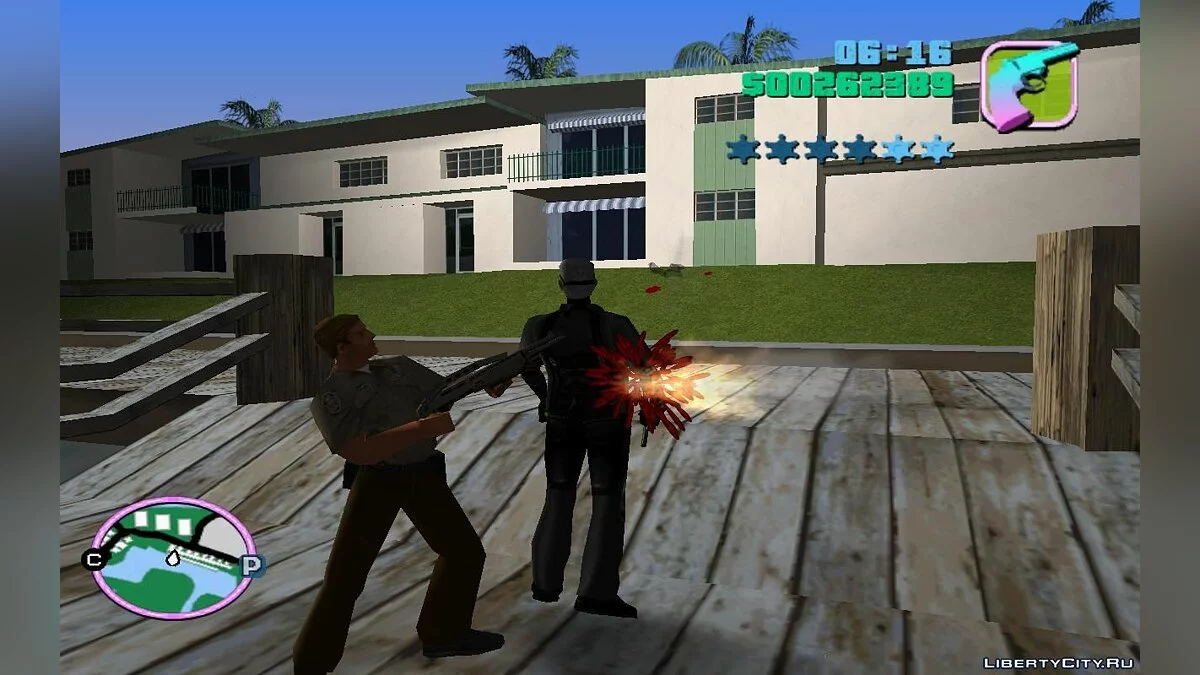 Угон бронированного катера \"Хищник\" с пристани (VC) 1.2 / GTA Vice City