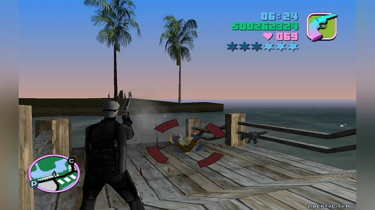 Угон бронированного катера \"Хищник\" с пристани (VC) 1.2 / GTA Vice City