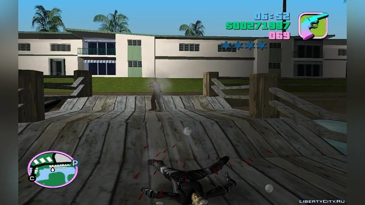 Угон бронированного катера \"Хищник\" с пристани (VC) 1.2 / GTA Vice City
