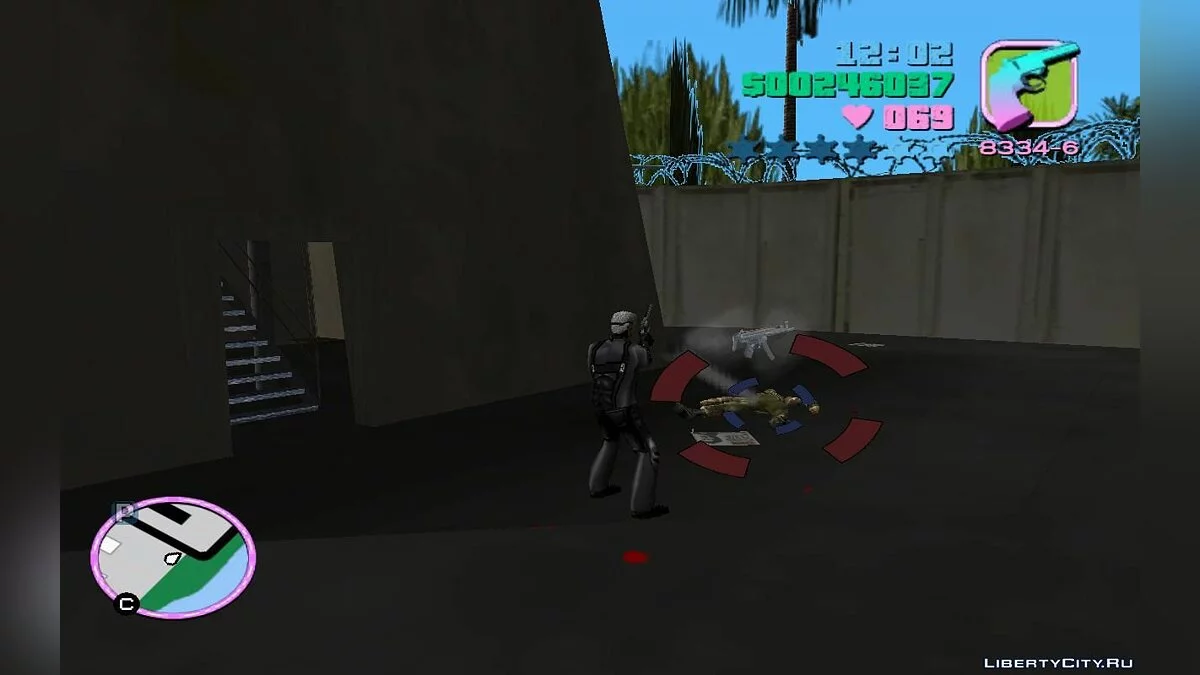 Угон бронированного Хантера и танка с военной базы (VC) 1.2 / GTA Vice City