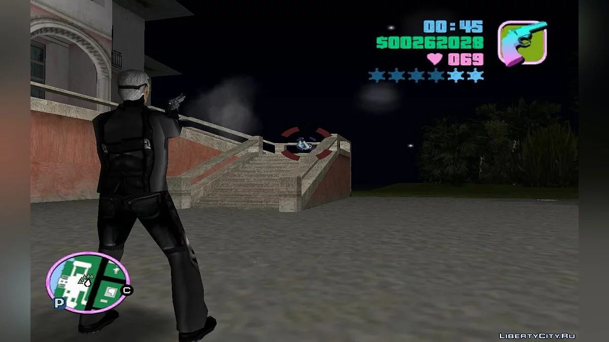 Угон бронированного Морского воробья с крыши особняка Диаза (VC) 1.2 / GTA Vice City