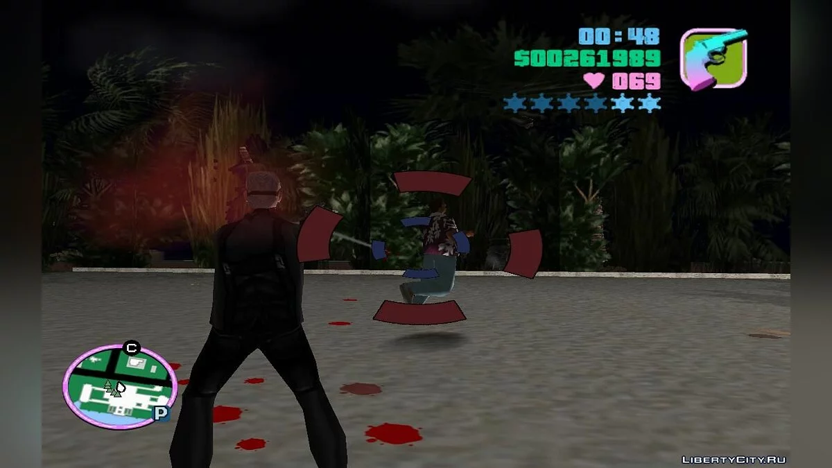 Угон бронированного Морского воробья с крыши особняка Диаза (VC) 1.2 / GTA Vice City