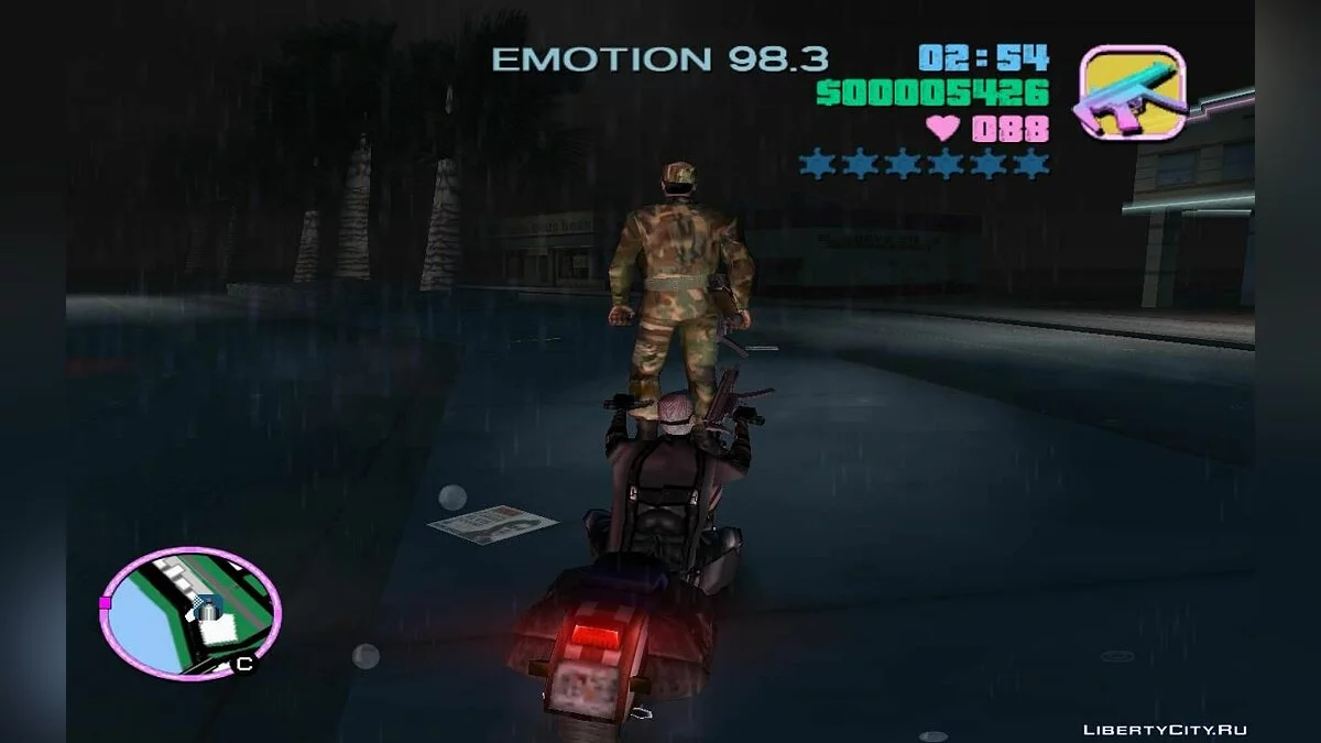 Дополнительный спавн всего транспорта и всех актёров на дорогах (VC) 3.3 / GTA Vice City