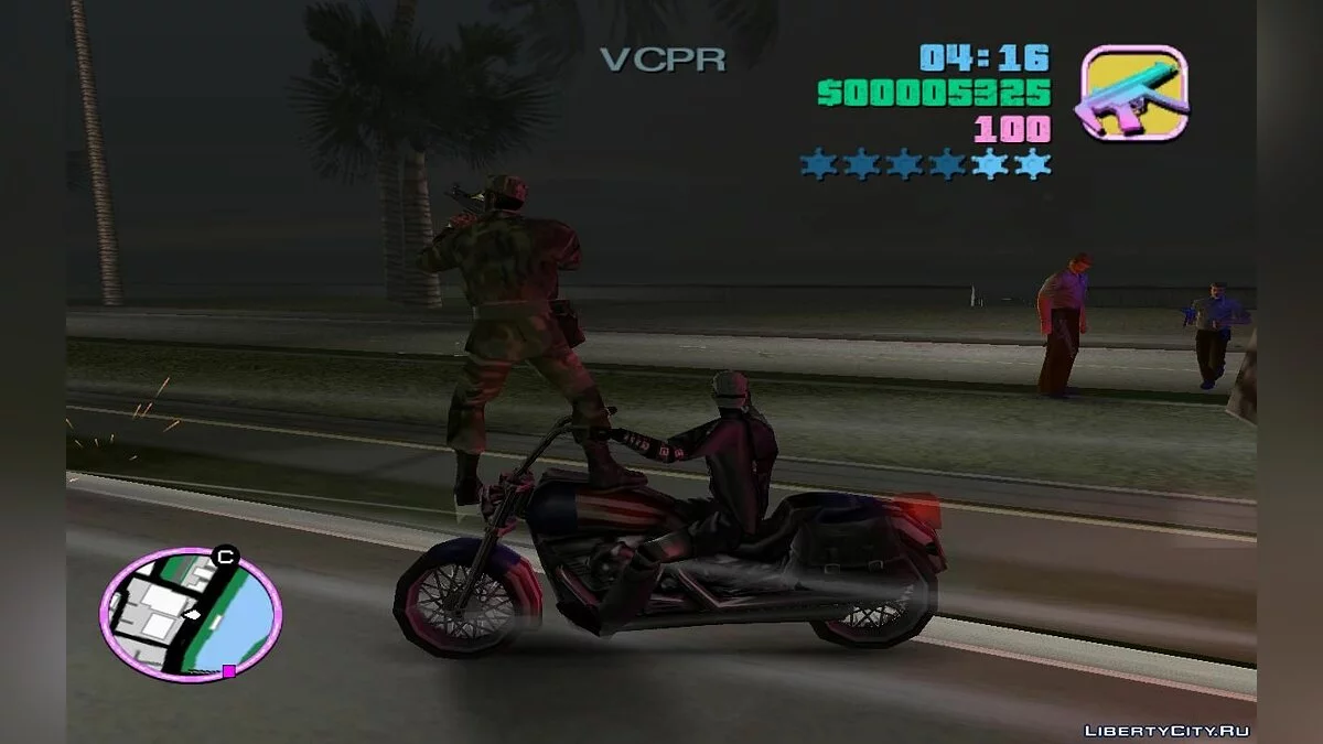 Дополнительный спавн всего транспорта и всех актёров на дорогах (VC) 3.3 / GTA Vice City