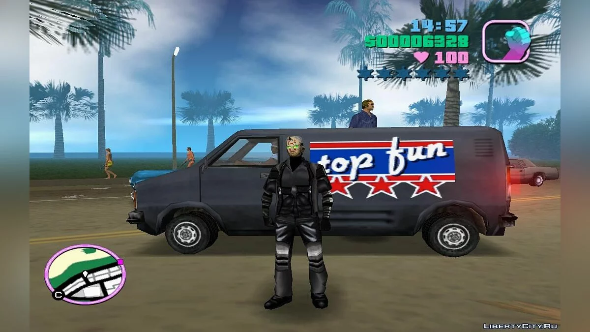 Дополнительный спавн всего транспорта и всех актёров на дорогах (VC) 3.3 / GTA Vice City