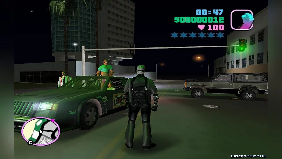 Дополнительный спавн всего транспорта и всех актёров на дорогах (VC) 3.3 / GTA Vice City