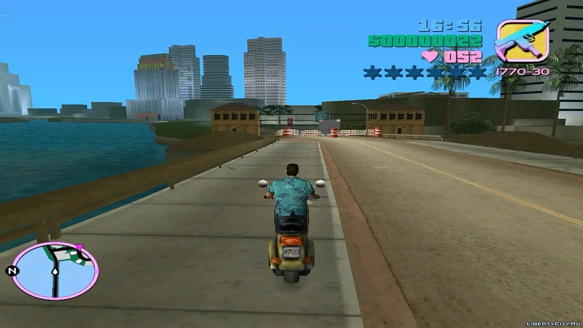 Open and close first bridge / GTA Vice City