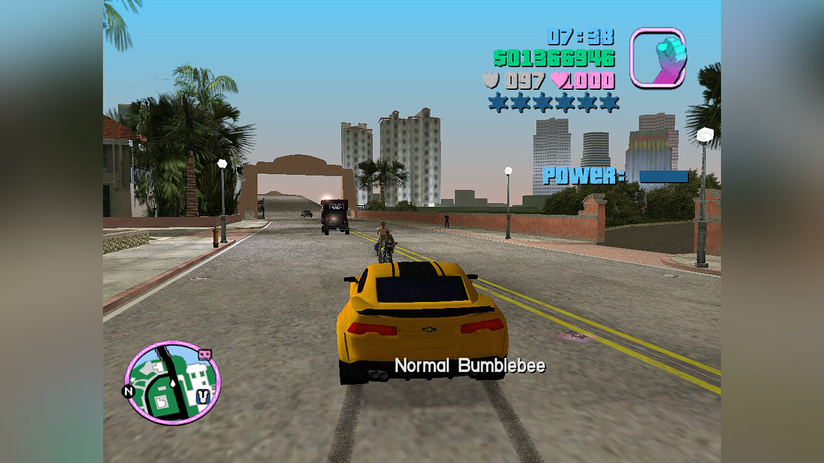 Скачать Bumblebee Mod для GTA Vice City