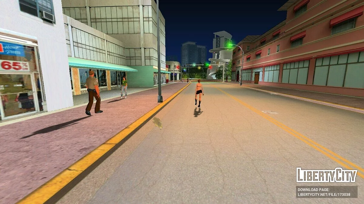 Динамические тени для прохожих / GTA Vice City
