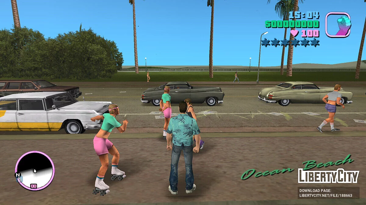 Возможность приближать радар (для reVC) / GTA Vice City