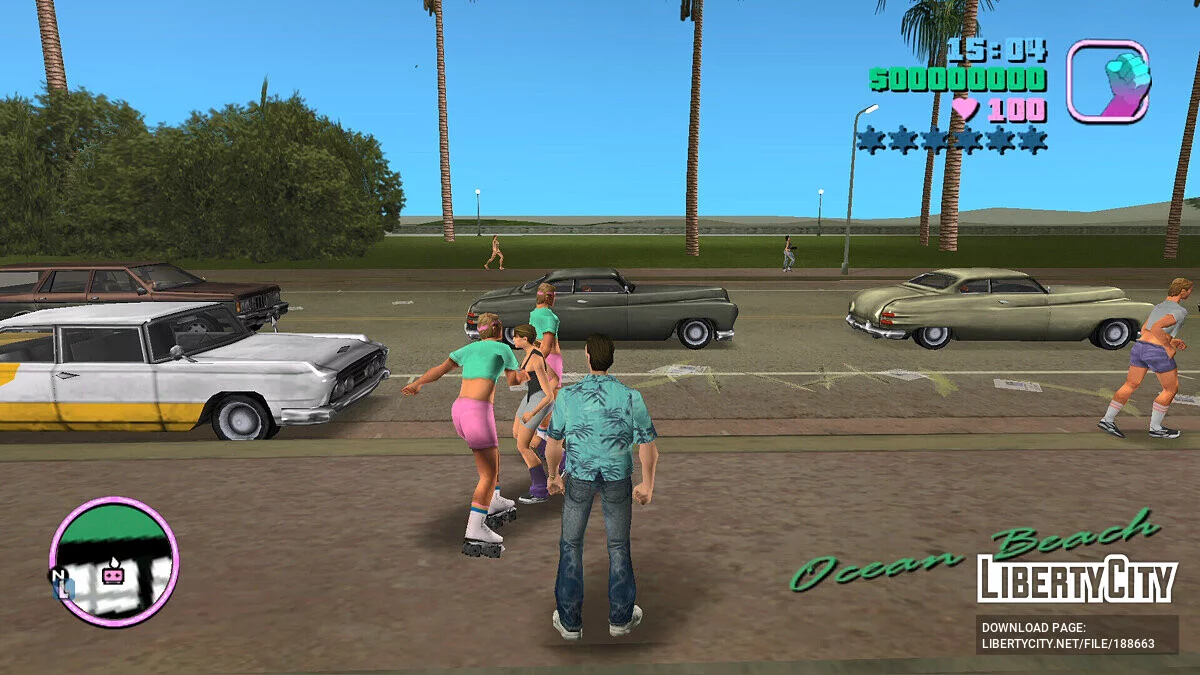 Возможность приближать радар (для reVC) / GTA Vice City