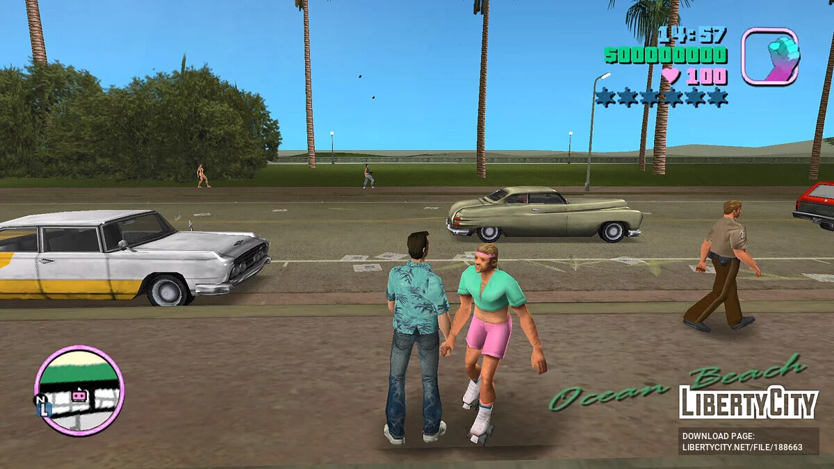 Возможность приближать радар (для reVC) / GTA Vice City