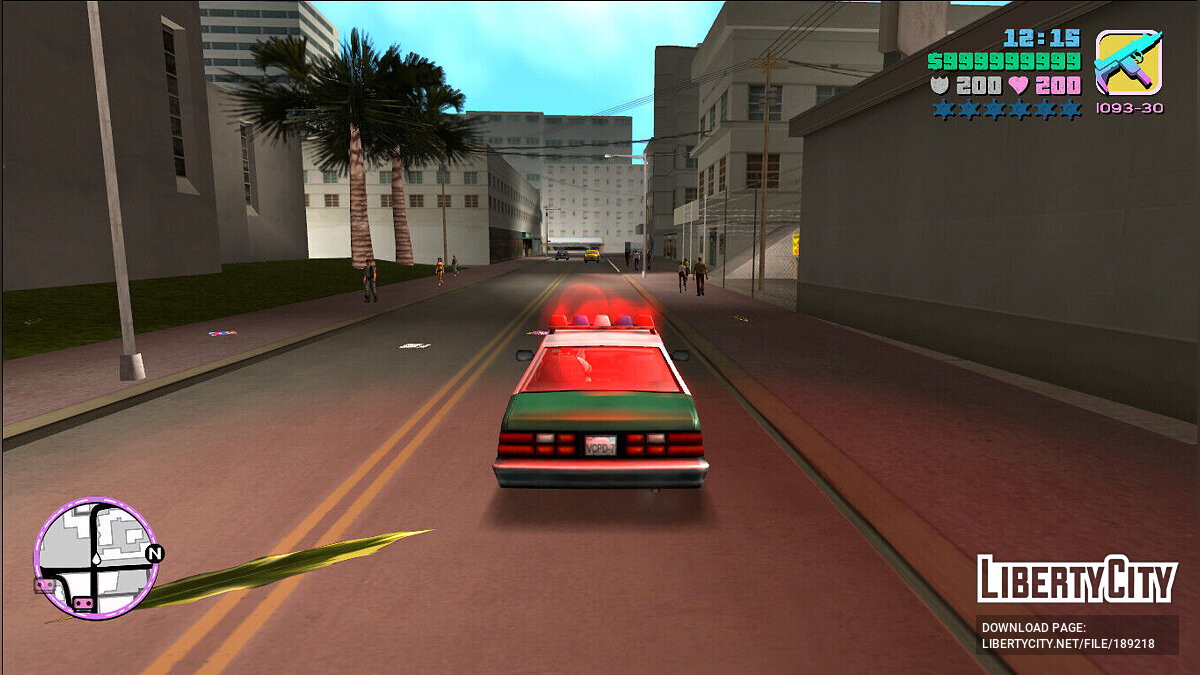 Файлы для GTA Vice City: машины, моды, скины