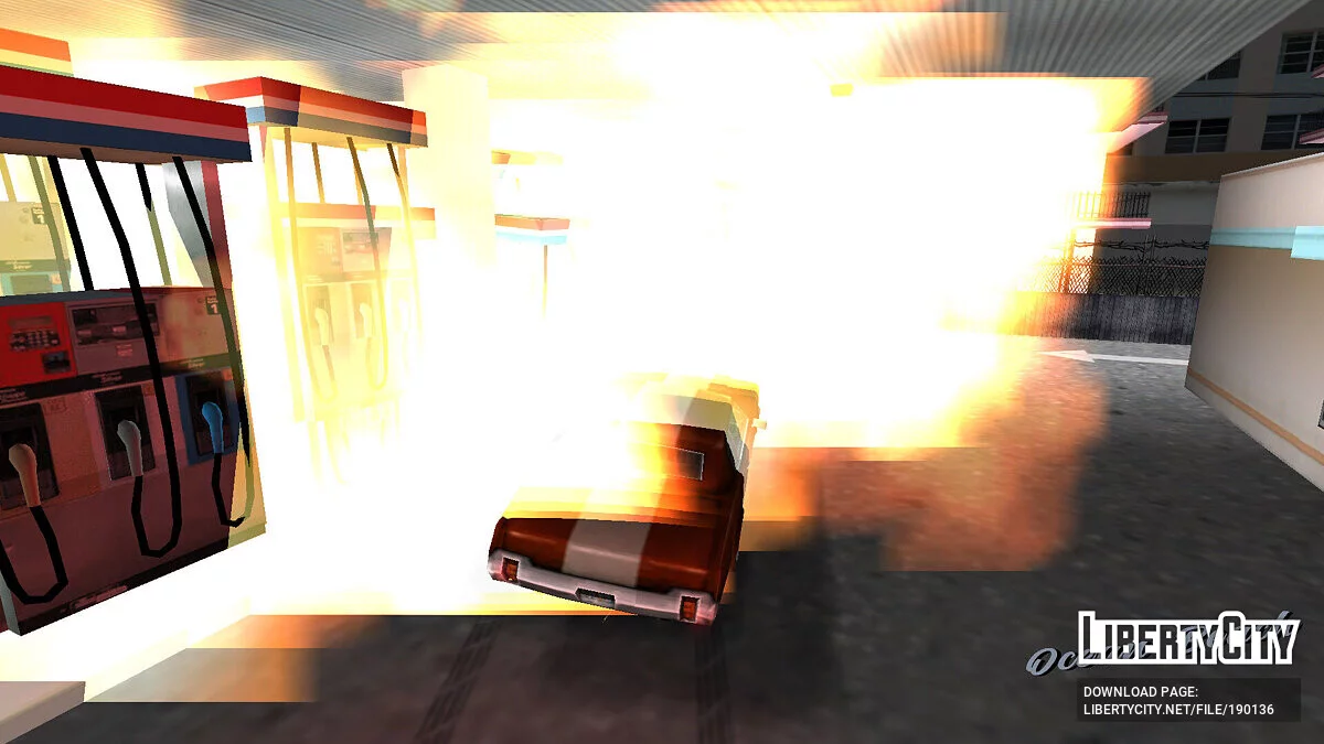 Исправление заправки + исправление бочек / GTA Vice City