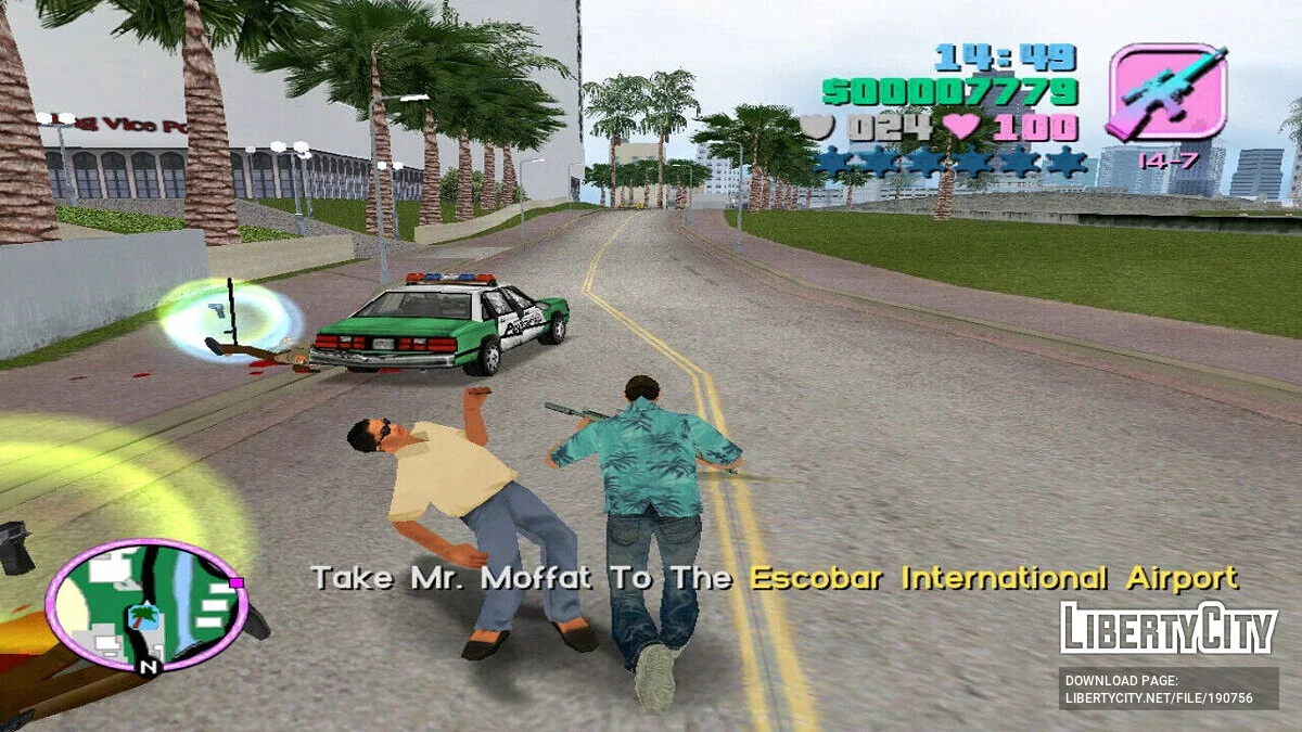 Бета-миссия про Мистера Моффата / GTA Vice City