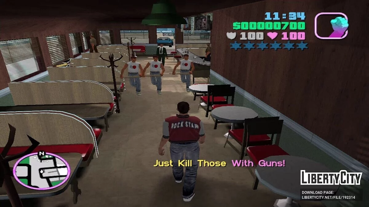 Новая миссия - Месть Джованни Форелли / GTA Vice City