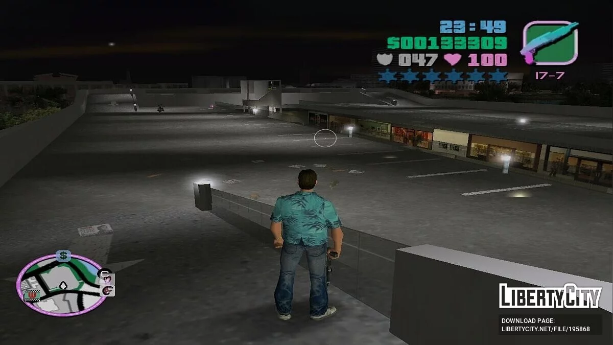 Покупка всего транспорта на крыше стоянки торгового центра / GTA Vice City