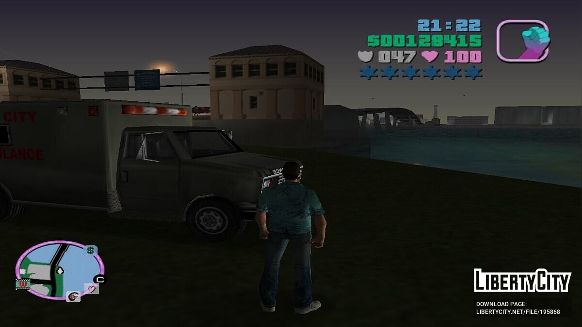 Скачать Покупка всего транспорта на крыше стоянки торгового центра для GTA  Vice City