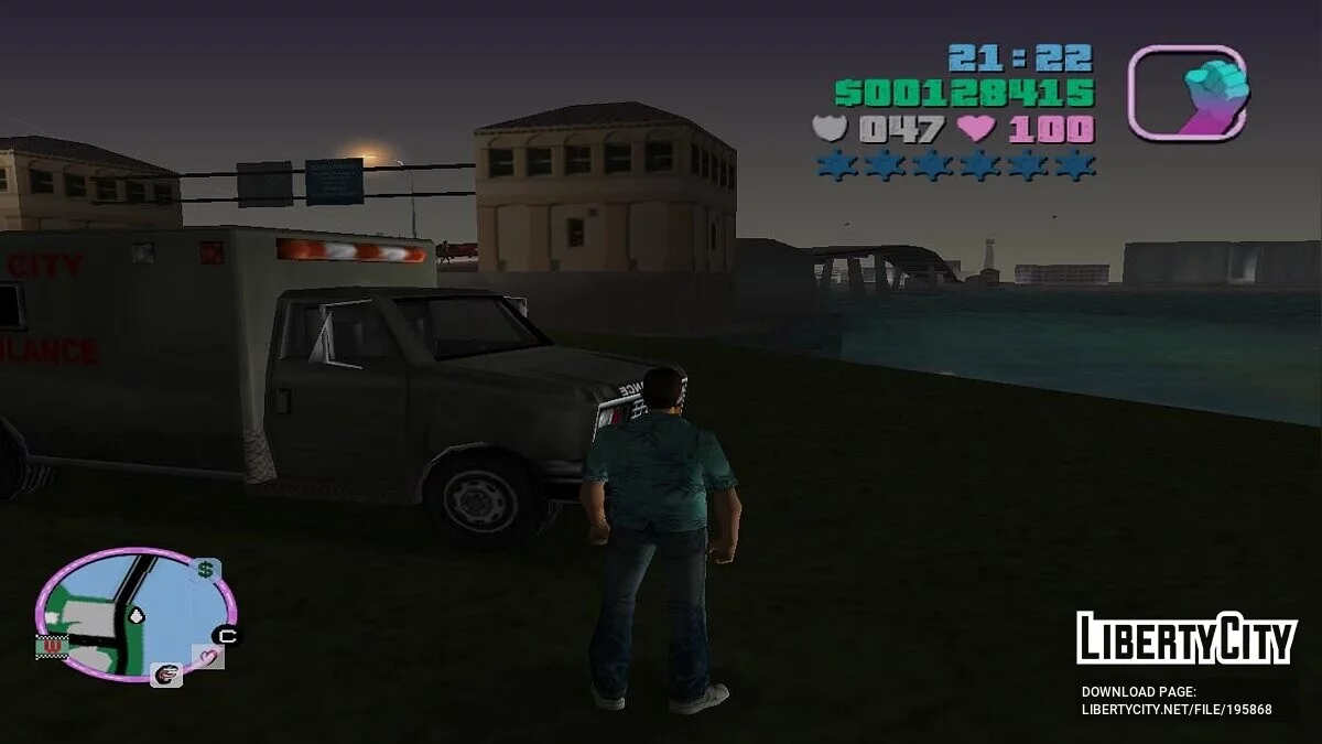 Покупка всего транспорта на крыше стоянки торгового центра / GTA Vice City