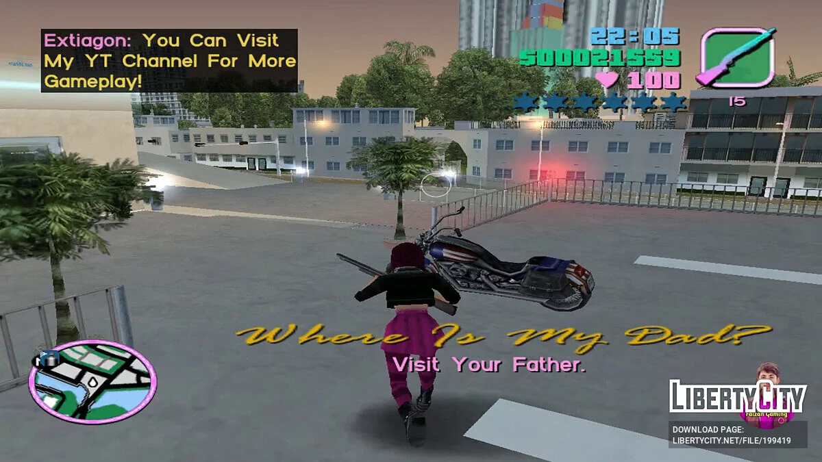 Пак миссий за Мерседес / GTA Vice City