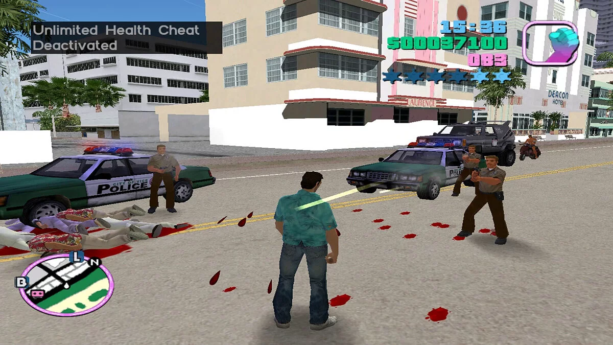 Чит-код на бесконечное здоровье / GTA Vice City