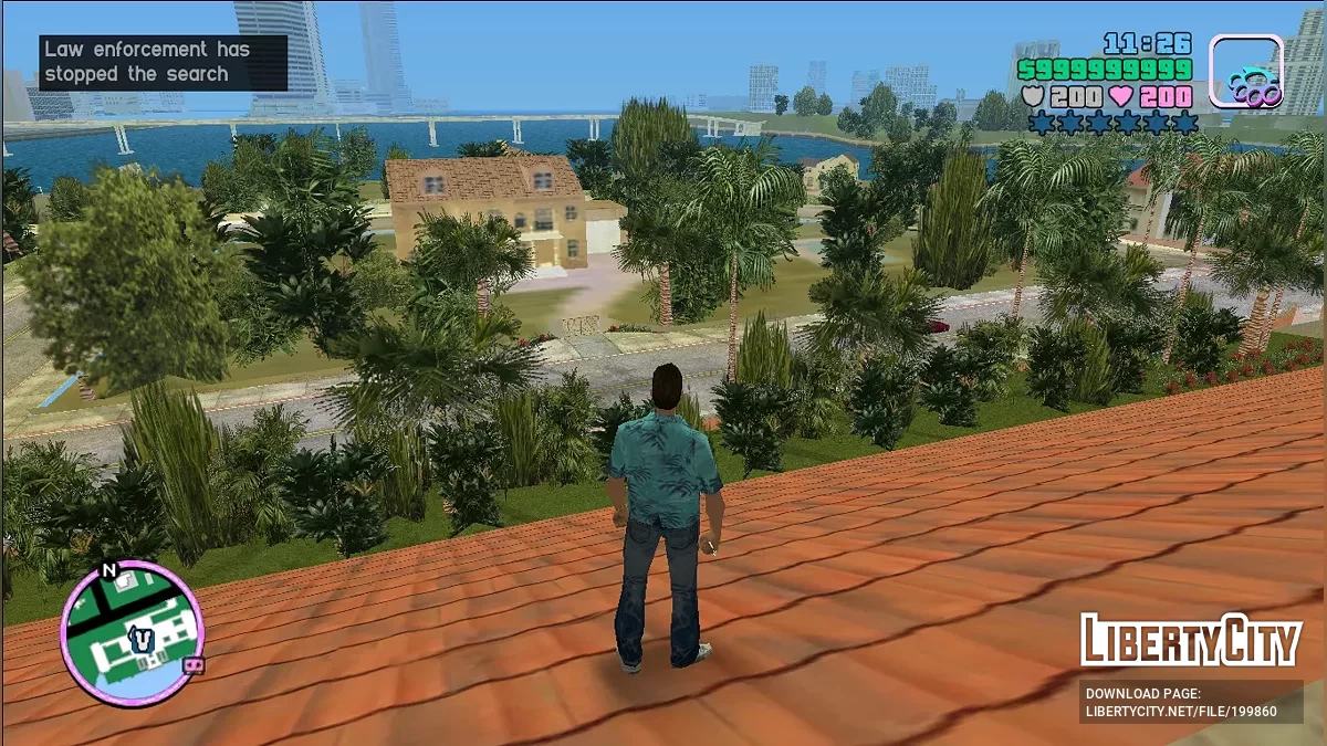 Wanted Level Hiding System (VC) / GTA Vice City