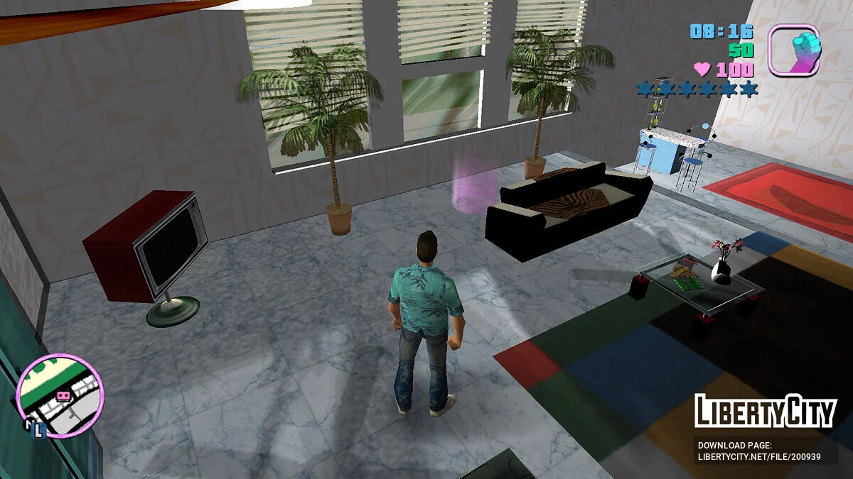 Выйти на балкон / GTA Vice City