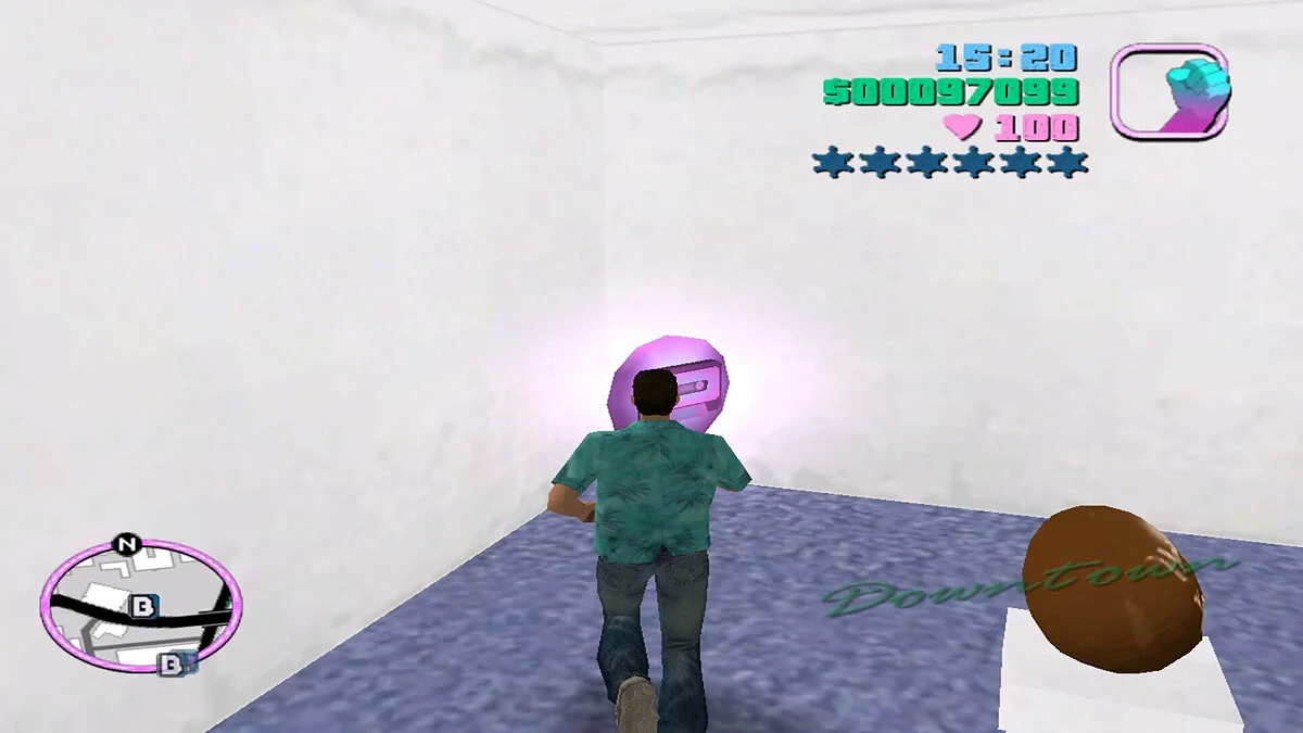 Возможность сохраняться возле пасхального яйца / GTA Vice City
