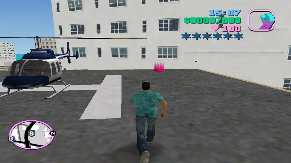 Возможность сохраняться возле пасхального яйца / GTA Vice City