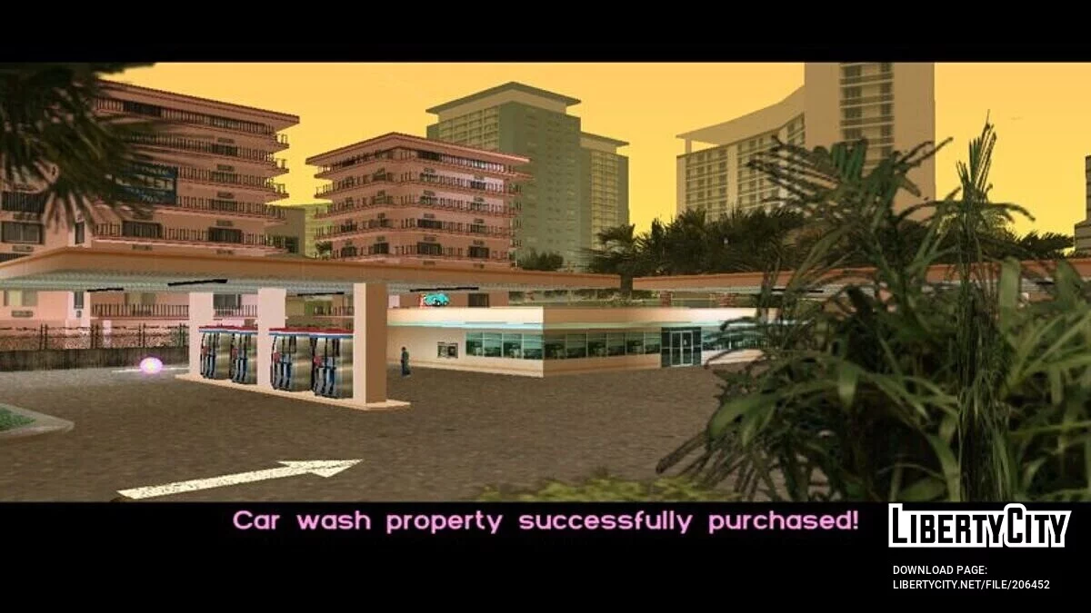 Рабочие автомойки и сохранение игры / GTA Vice City