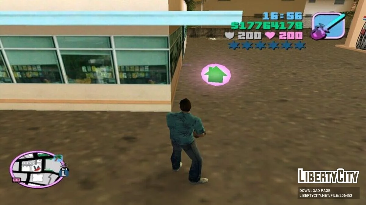 Рабочие автомойки и сохранение игры / GTA Vice City
