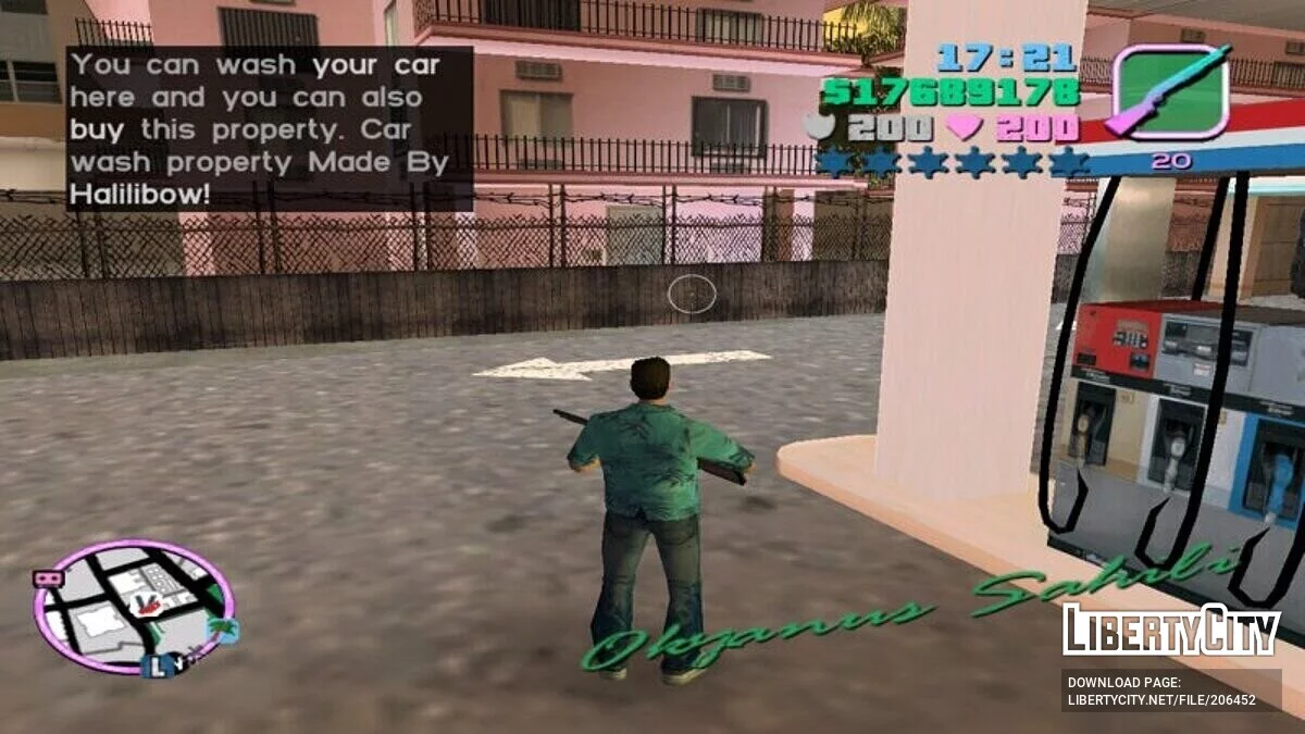 Рабочие автомойки и сохранение игры / GTA Vice City