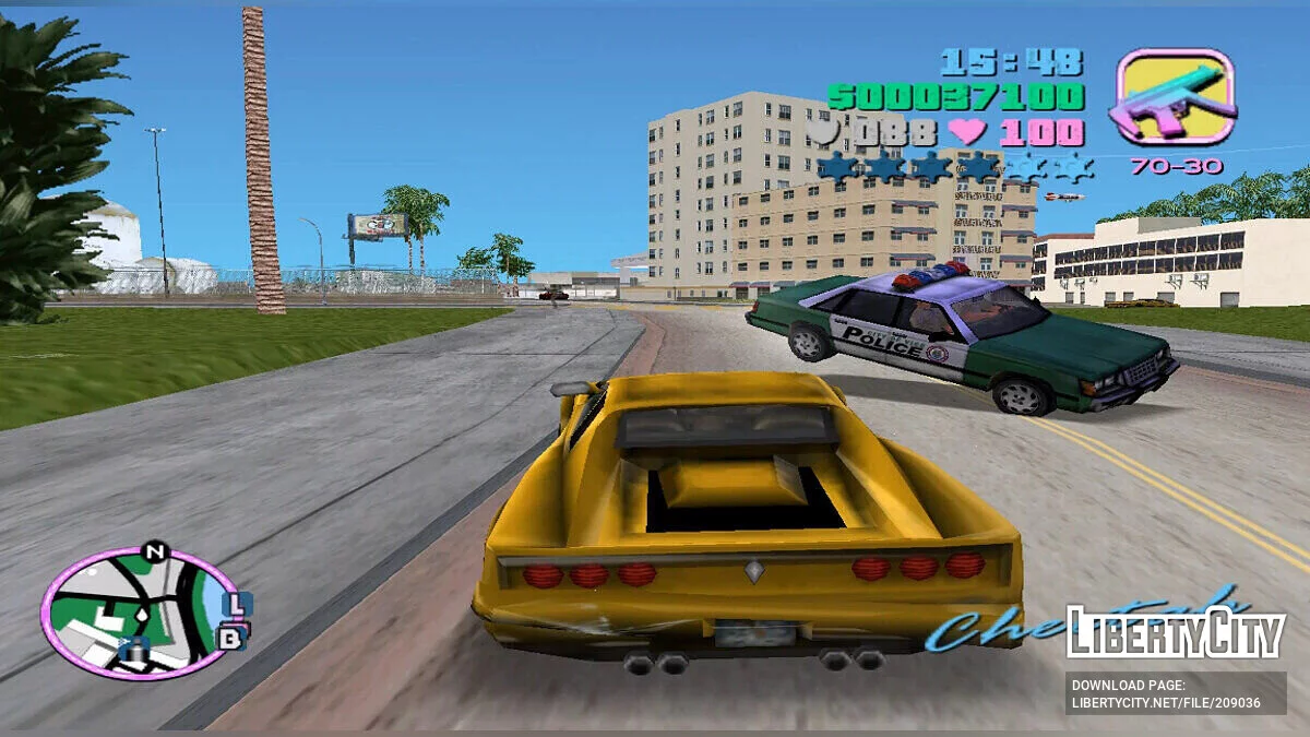 Новая физика для транспорта / GTA Vice City