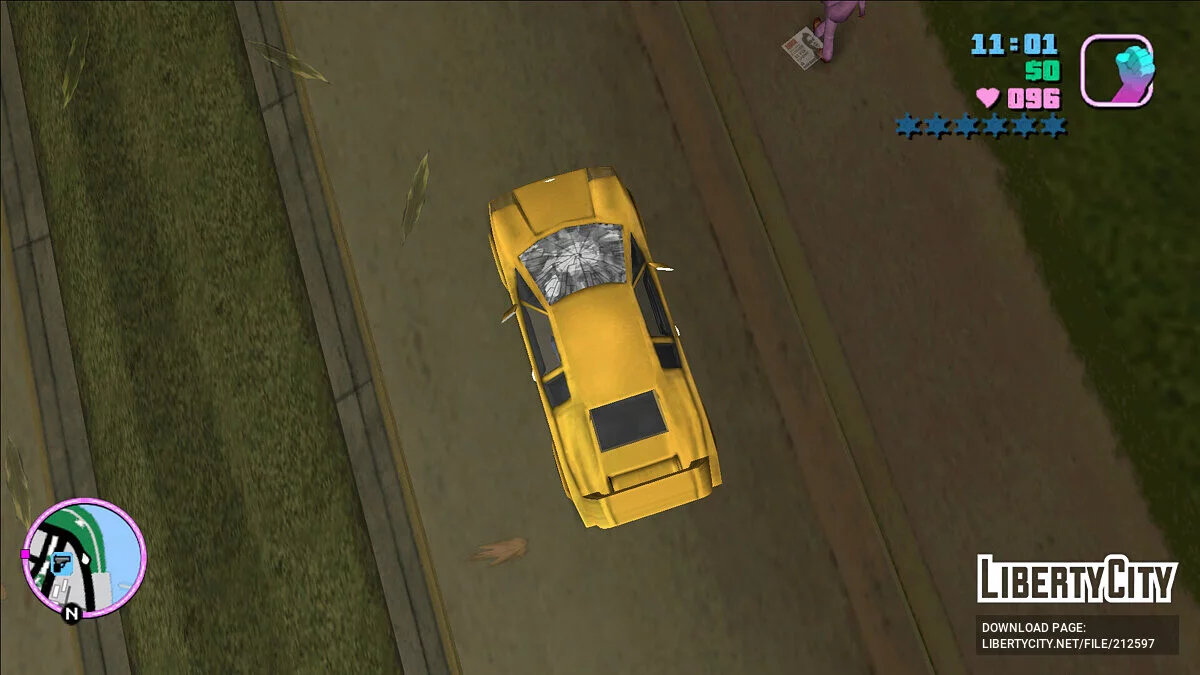 Камера сверху вниз (как в GTA 1, 2 и Лондон) / GTA Vice City