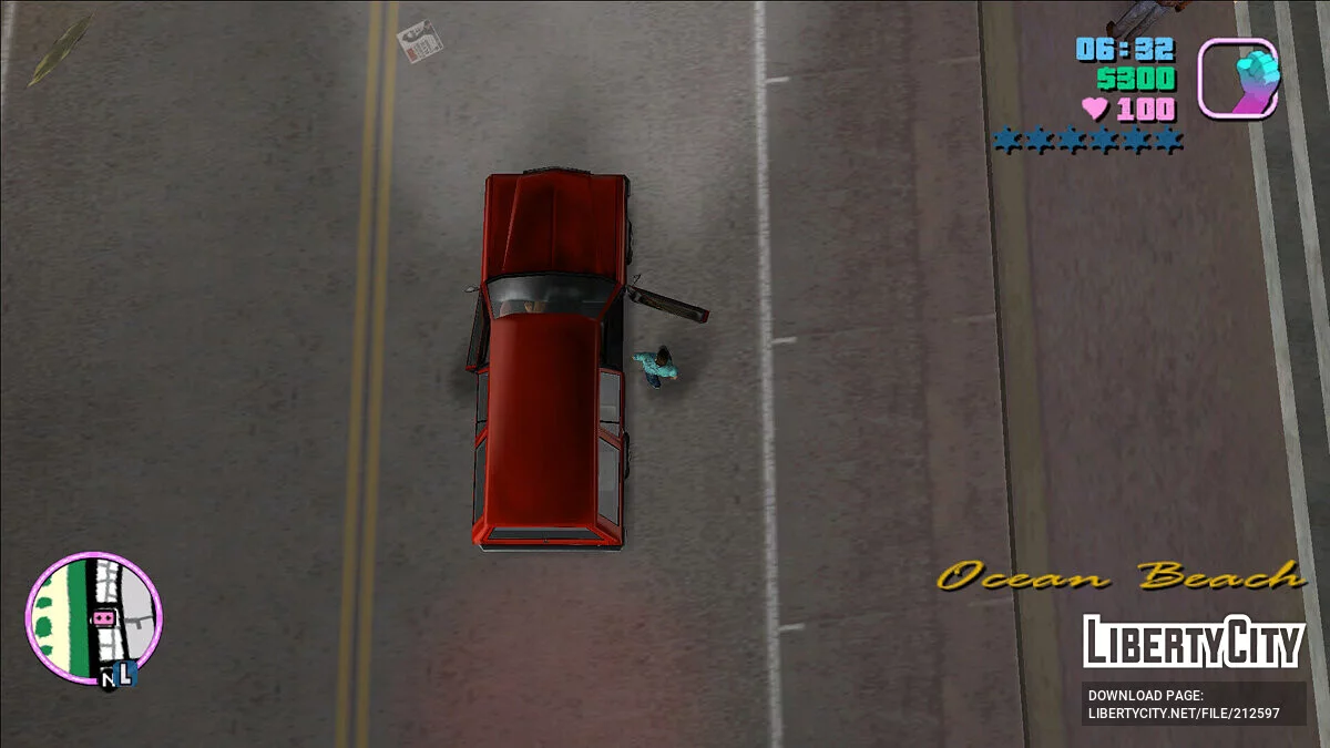 Камера сверху вниз (как в GTA 1, 2 и Лондон) / GTA Vice City