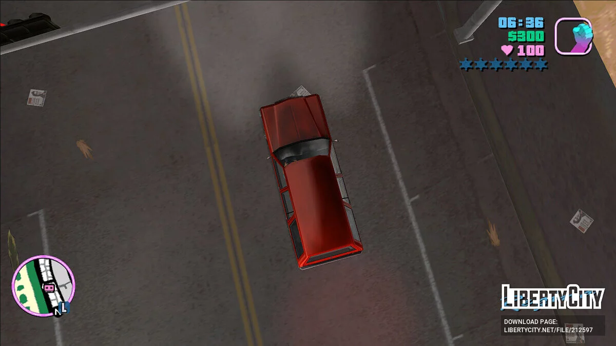 Камера сверху вниз (как в GTA 1, 2 и Лондон) / GTA Vice City