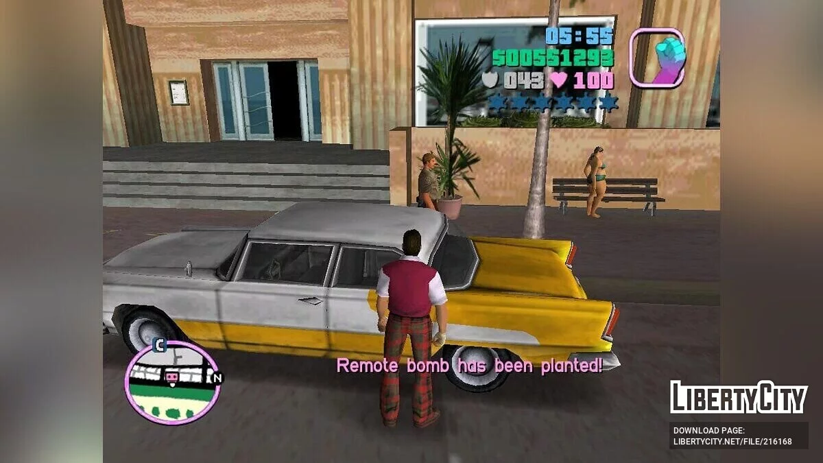Бомба с дистанционным управлением / GTA Vice City