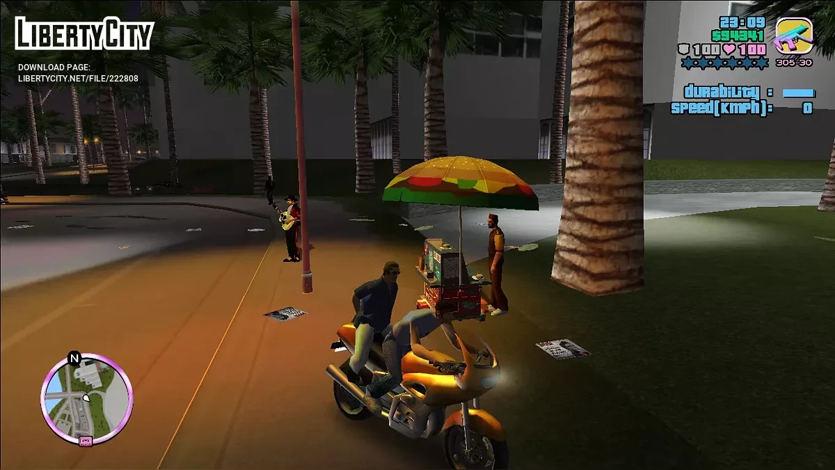 Телохранители на вертолёте / GTA Vice City
