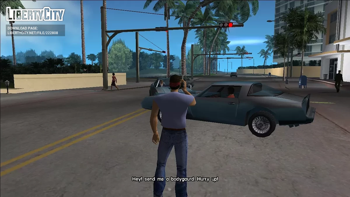 Телохранители на вертолёте / GTA Vice City