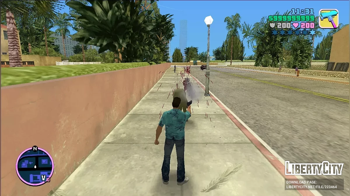Хэдшот с любого оружия (III) / GTA Vice City